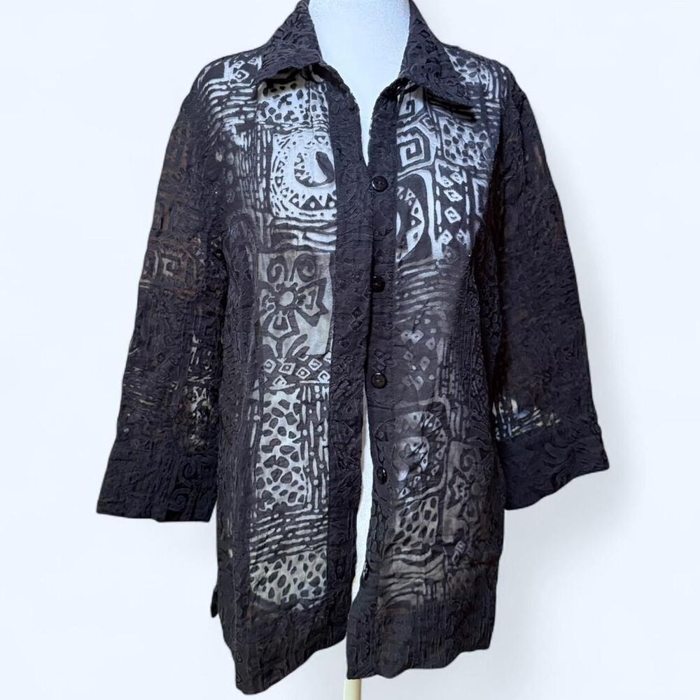 Ruby-rd Women's Black Blouse
